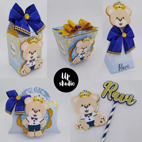 Arquivo de Corte - Festa Pronta - Ursinho Principe