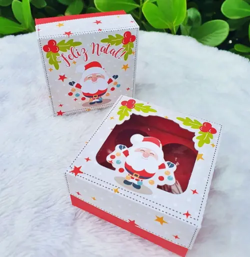 Arquivo de Corte - Natal - Caixa Docinhos