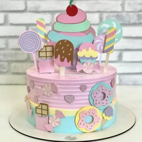 Arquivo de Corte - Topo de Bolo - Confeitaria 04