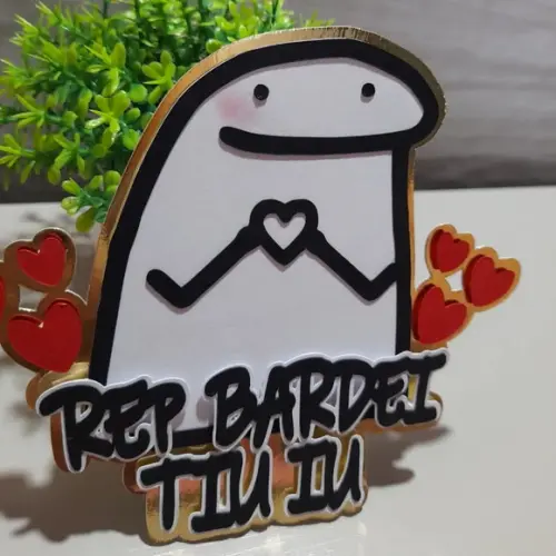 Arquivo de Corte - Topo de Bolo - Flork (camadas)