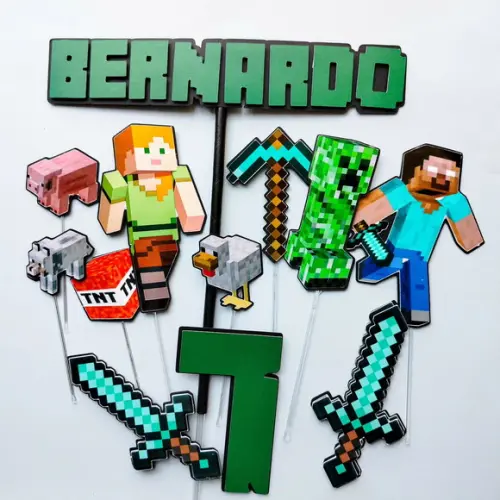 Arquivo de Corte - Topo de Bolo - Minecraft