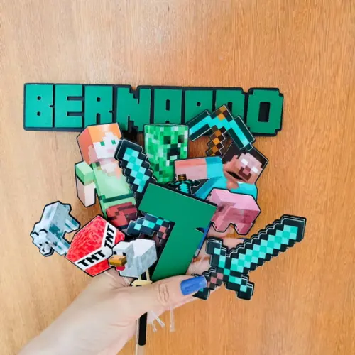 Arquivo de Corte - Topo de Bolo - Minecraft