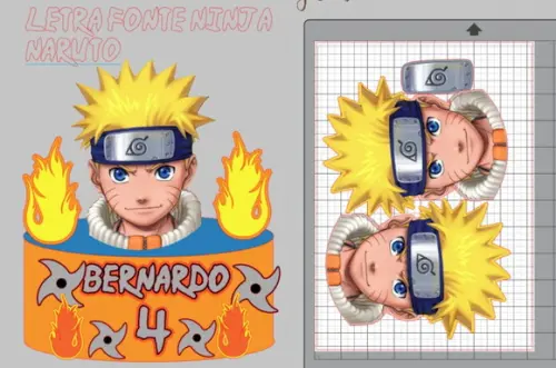 Arquivo de Corte - Topo de Bolo - Naruto 02