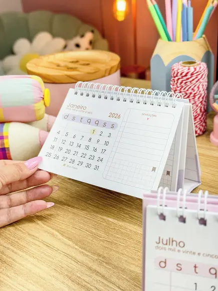 Arquivo Digital - 2026 - Calendario de Mesa