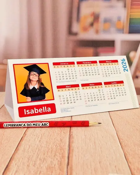 Arquivo Digital - 2026 - Calendario de Mesa Formatura Abc