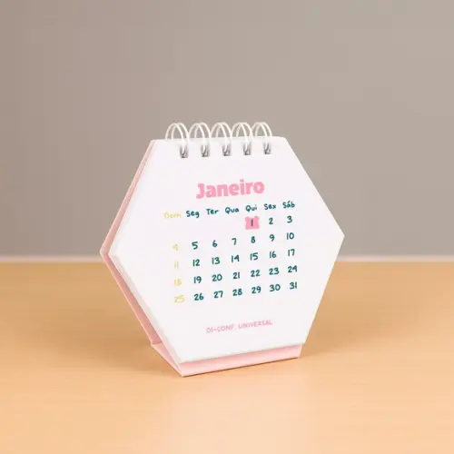 Arquivo Digital - 2026 - Calendario Hexagonal