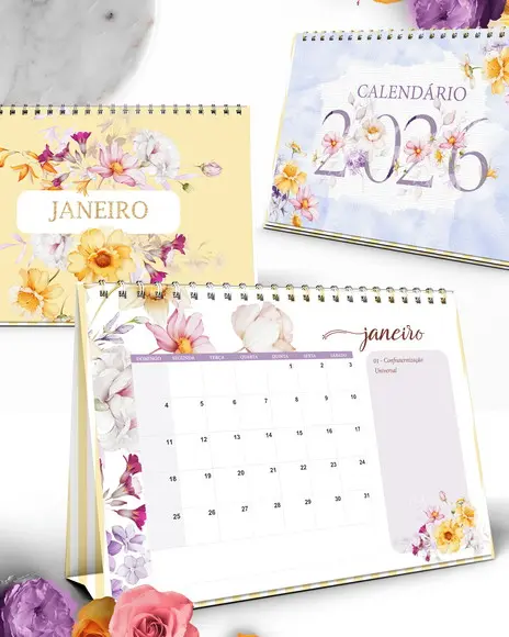 Arquivo Digital - 2026 - Calendario Floral Encanto