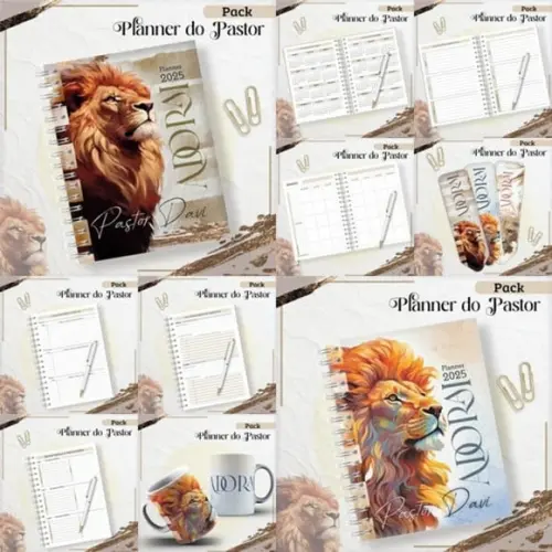 Arquivo Digital - Agenda - Planner do Pastor 2025/2026
