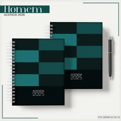 Arquivo Digital - Agenda Datada 2026 - Verde