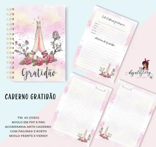 Arquivo Digital - Agenda/Caderno Gratidão