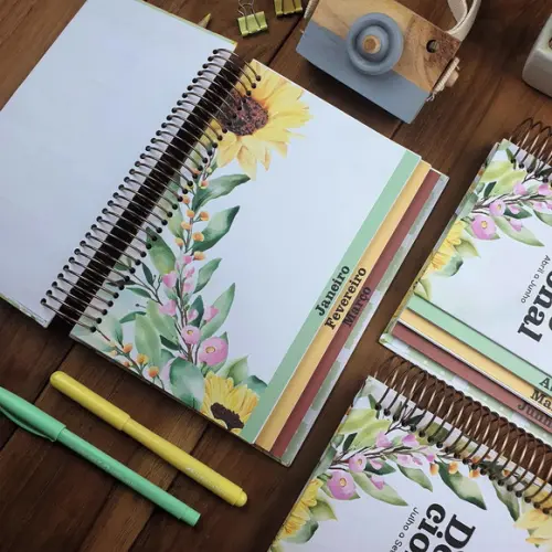 Arquivo Digital - Agenda/caderno Devocional Girassol