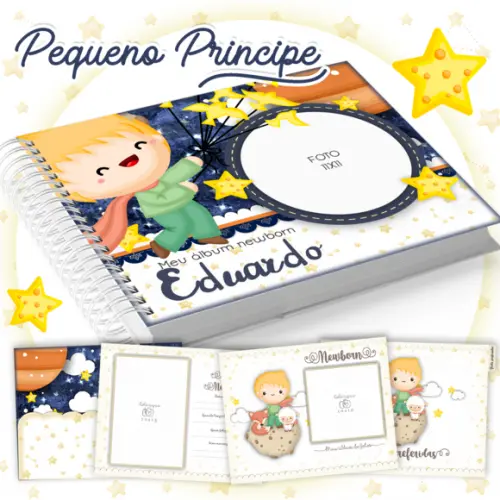 Arquivo Digital - Album Fotos - Pequeno Principe (newborn)