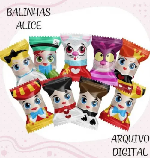 Arquivo Digital - Balas Personalizadas - Alice