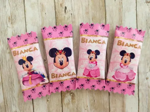 Arquivo Digital - Balas Personalizadas - Minnie Realeza