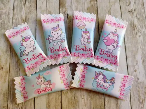 Arquivo Digital - Balas Personalizadas - Unicornio