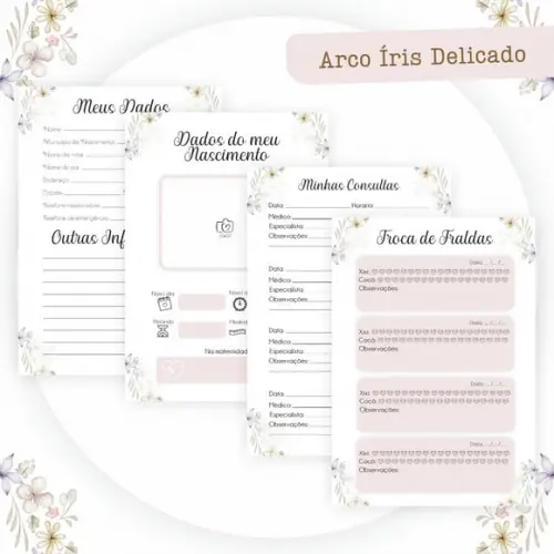 Arquivo Digital - Caderneta da Saude - Arco Iris Delicado
