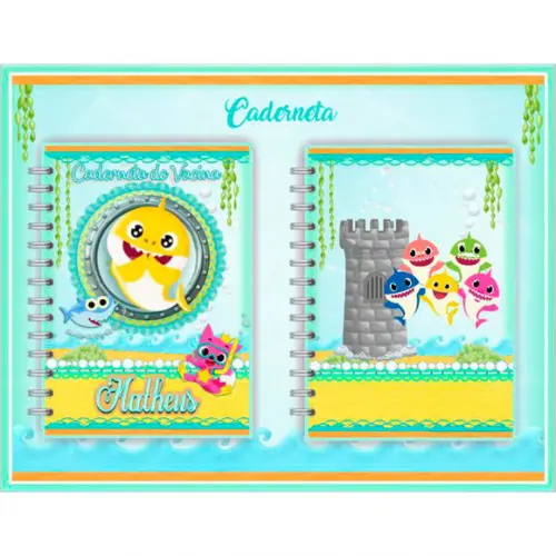 Arquivo Digital - Caderneta da Saude - Baby Shark 02