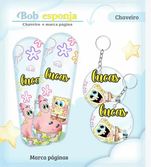 Arquivo Digital - Caderneta da Saúde - Bob Esponja