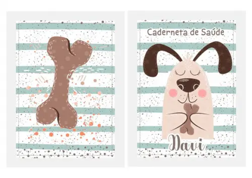 Arquivo Digital - Caderneta da Saude - Cachorrinho 01