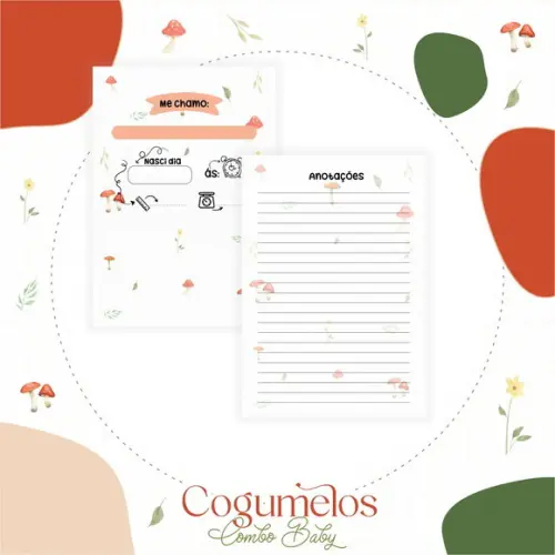 Arquivo Digital - Caderneta da Saude - Cogumelos