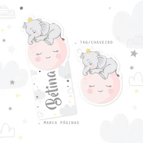 Arquivo Digital - Caderneta da Saude - Elefante Menina
