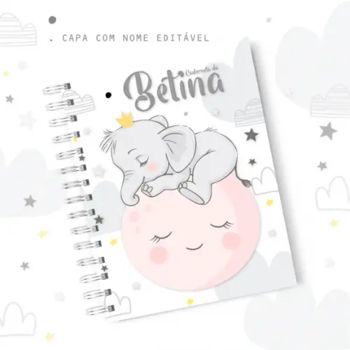 Arquivo Digital - Caderneta da Saude - Elefante Menina
