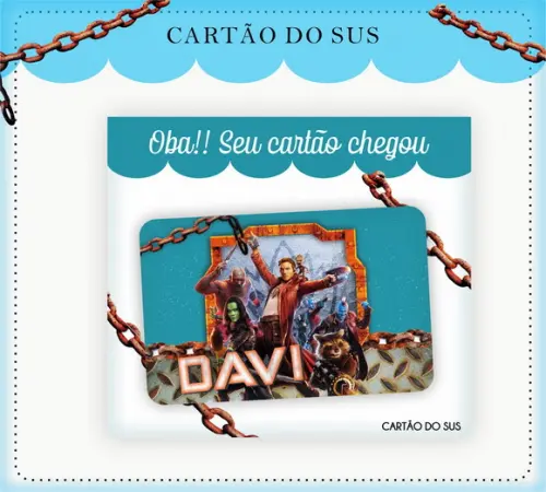 Arquivo Digital - Caderneta da Saúde - Guardiões da Galaxia