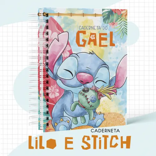 Arquivo Digital - Caderneta da Saúde - Lilo Stitch