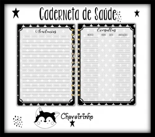 Arquivo Digital - Caderneta da Saude - Raposa Minimalista