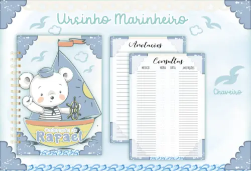 Arquivo Digital - Caderneta da Saude - Urso Marinheiro 03