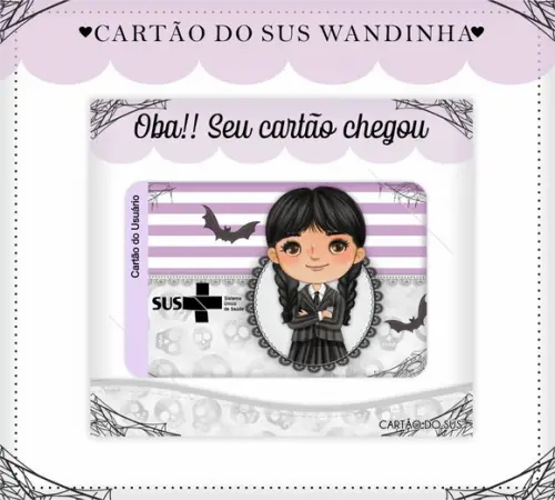 Arquivo Digital - Caderneta da Saúde - Wandinha