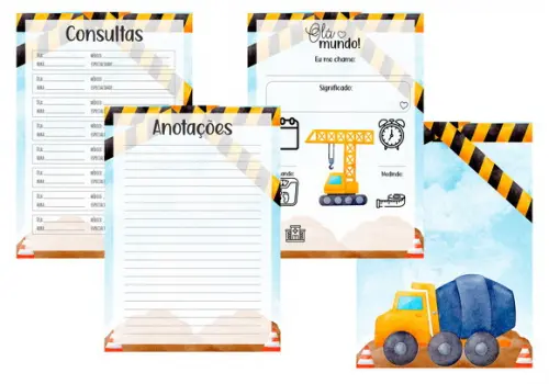 Arquivo Digital - Caderneta da Vacina - Construção