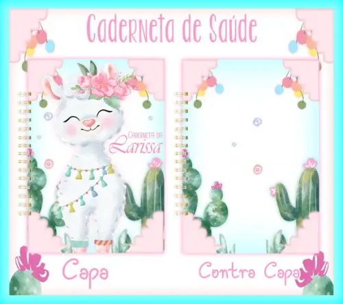 Arquivo Digital - Caderneta da Vacina - Lhama Menina