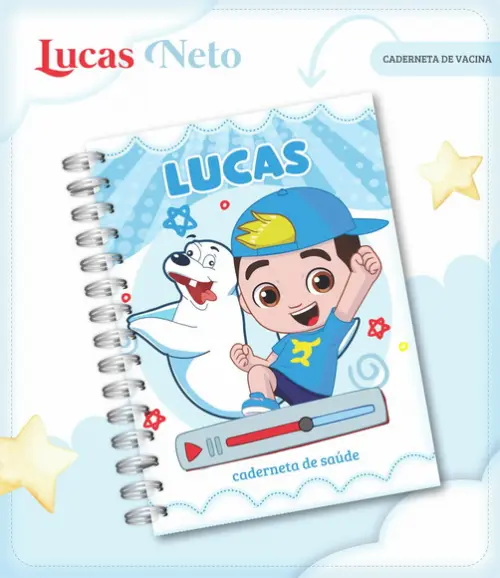 Arquivo Digital - Caderneta da Vacina - Lucas Neto