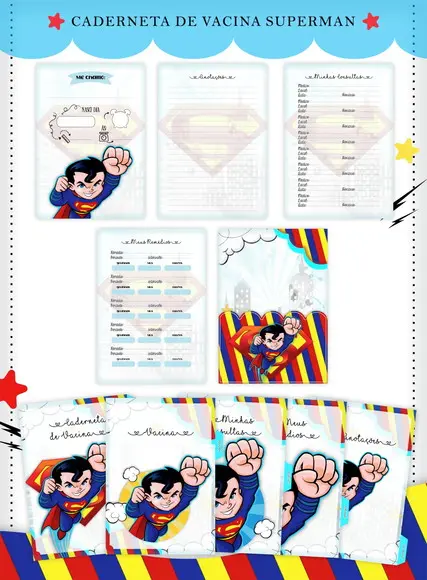 Arquivo Digital - Caderneta da Vacina - Superman