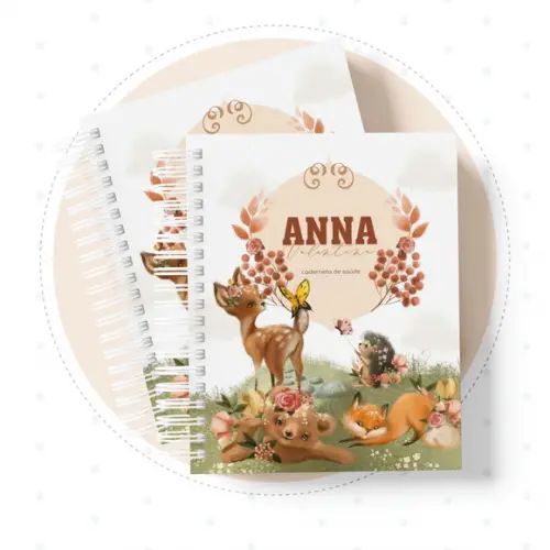 Arquivo Digital - Caderneta de Vacina - Animais e Flores T05