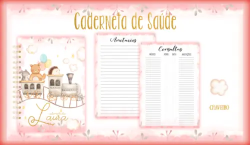 Arquivo Digital - Caderneta de Vacina - Animais Trenzinho 01