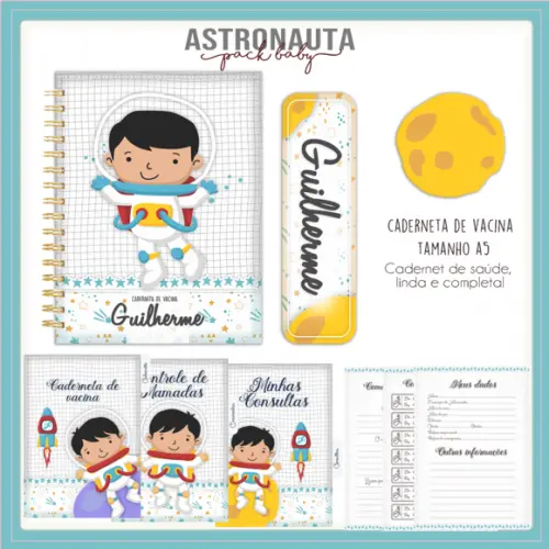 Arquivo Digital - Caderneta de Vacina - Astronauta 02