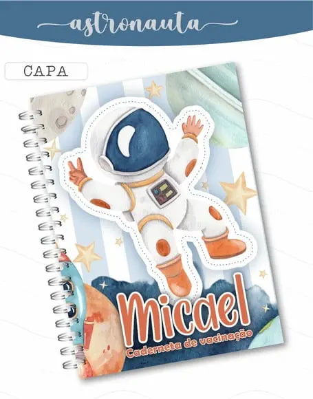 Arquivo Digital - Caderneta de Vacina - Astronauta 03