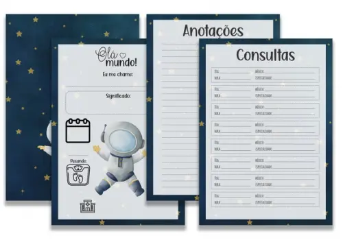 Arquivo Digital - Caderneta de Vacina - Astronauta 04