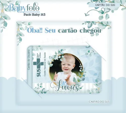 Arquivo Digital - Caderneta de Vacina - Baby Foto