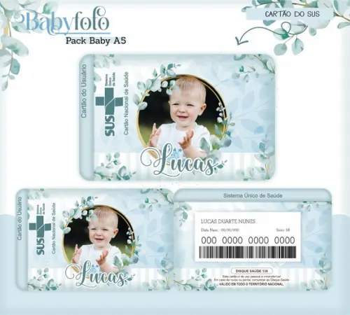 Arquivo Digital - Caderneta de Vacina - Baby Foto