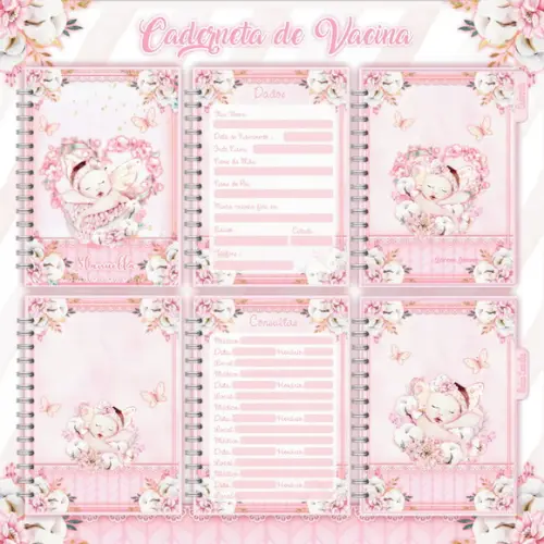 Arquivo Digital - Caderneta de Vacina - Baby Fada
