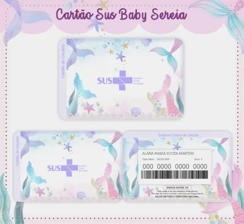 Arquivo Digital - Caderneta de Vacina - Baby Sereia