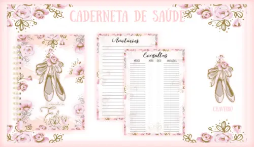 Arquivo Digital - Caderneta de Vacina - Bailarina 02