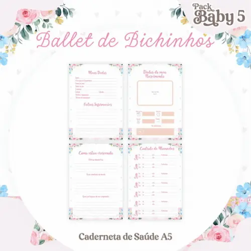 Arquivo Digital - Caderneta de Vacina - Ballet Bichinhos