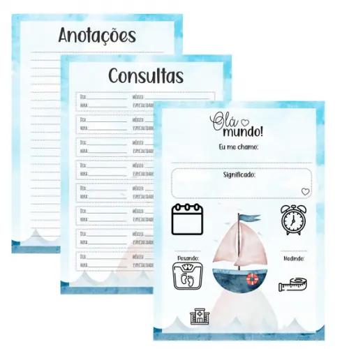 Arquivo Digital - Caderneta de Vacina - Barco