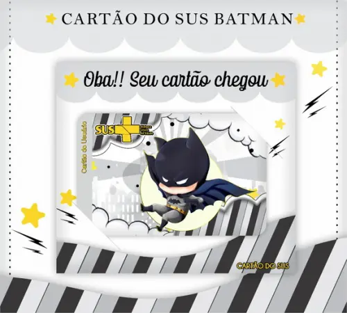 Arquivo Digital - Caderneta de Vacina - Batman