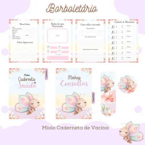 Arquivo Digital - Caderneta de Vacina - Borboletário