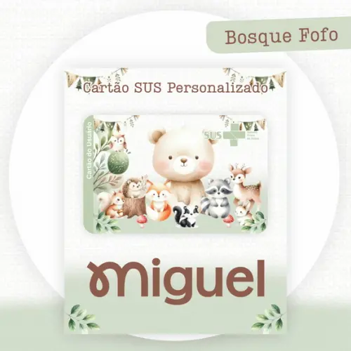 Arquivo Digital - Caderneta de Vacina - Bosque Fofo